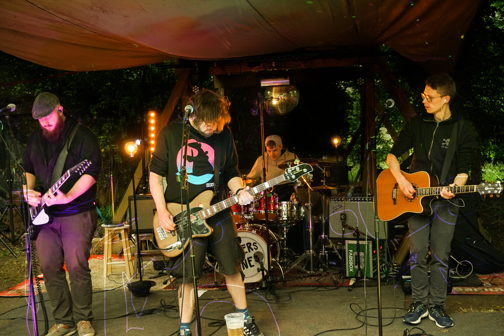 Felix, Bernd, Jasper, Tobi in Drage